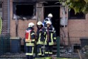 Feuer 2 Vollbrand Reihenhaus Roggendorf Berrischstr P080